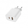 COLORWAY USB CHARGER POWER DELIVERY PORT PPS USB (TYPE-C PD + USB QC3.0) (30W) WHITE (CW-CHS037PD-WT COLORWAY USB CHARGER POWER DELIVERY PORT PPS USB (TYPE-C PD + USB QC3.0) (30W) WHITE (CW-CHS037PD-WT