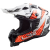 LS2 Helmets LS2 MX700 SUBVERTER ASTRO GLOSS WHITE ORANGE LS2 Helmets LS2 MX700 SUBVERTER ASTRO GLOSS WHITE ORANGE