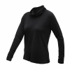 Dámske tričko dl.rukáv rolák SENSOR MERINO BLEND čierna M Dámske tričko dl.rukáv rolák SENSOR MERINO BLEND čierna M