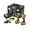 DeWALT - 7-dielna súprava AKU náradia, batérií a nabíjačky DCK383P2T DeWALT - 7-dielna súprava AKU náradia, batérií a nabíjačky DCK383P2T