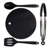GIANTS FISHING Sada silikonového riadu s podložkou Eazi Utensil Set GIANTS FISHING Sada silikonového riadu s podložkou Eazi Utensil Set