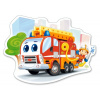 CASTORLAND Puzzle Požiarna striekačka MAXI 12 dielikov CASTORLAND Puzzle Požiarna striekačka MAXI 12 dielikov