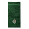 Uterák/osuška s výšivkou vzor Matúš - možnosť doplniť vlastný nápis Farba: 16-zelená, Dodatočný nápis: bez nápisu, Rozmer: Osuška 140x70cm Uterák/osuška s výšivkou vzor Matúš - možnosť doplniť vlastný nápis Farba: 16-zelená, Dodatočný nápis: bez nápisu, Rozmer: Osuška 140x70cm