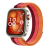 eses Nylonový remienok pre Huawei Watch Fit 3, 4, 4 Pro, 5 a 5 Pro - Červený eses Nylonový remienok pre Huawei Watch Fit 3, 4, 4 Pro, 5 a 5 Pro - Červený