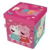 ARDITEX Úložný box s vrchnákom / taburetka 2v1 PEPPA PIG, PP14451 ARDITEX Úložný box s vrchnákom / taburetka 2v1 PEPPA PIG, PP14451