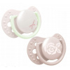 Lovi Silikónové dynamické cumlíky 0-2m Baby Shower Girl - růžové Lovi Lovi Silikónové dynamické cumlíky 0-2m Baby Shower Girl - růžové Lovi
