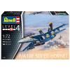 F-18 F/A-18F Super Hornet Revell 03834 1/72 F-18 F/A-18F Super Hornet Revell 03834 1/72