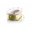 MANN FILTER Vzduchový filter C 35 003 MANN FILTER Vzduchový filter C 35 003