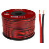 Blow 73-372# Reproduktorový kábel 2x0,50 mm čierny a červený Blow 73-372# Reproduktorový kábel 2x0,50 mm čierny a červený
