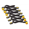APC - Elektrický kabel - IEC 60320 C13 do IEC 60320 C14 - 10 A - 1.83 m - konektor 90° - černá - ce AP8706R-WW APC - Elektrický kabel - IEC 60320 C13 do IEC 60320 C14 - 10 A - 1.83 m - konektor 90° - černá - ce AP8706R-WW