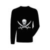 Pánska mikina bez kapucne Pirát Pánska mikina bez kapucne Pirát