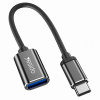 Yesido OTG Kábel Adaptér GS01 Type-C na USB 2.0 Plug & Play Čierny Yesido OTG Kábel Adaptér GS01 Type-C na USB 2.0 Plug & Play Čierny