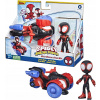 MARVEL AVENGERS SPIDEY VOZIDLO + MILES MORALES 10cm MARVEL AVENGERS SPIDEY VOZIDLO + MILES MORALES 10cm
