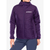 Dámska hybridná bunda dámska adidas TERREX Multi CLIMAWARM Insulated Hybrid Hooded Jacket - aurora plum Dámska hybridná bunda dámska adidas TERREX Multi CLIMAWARM Insulated Hybrid Hooded Jacket - aurora plum