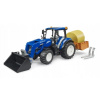 BRUDER 02187 Traktor New Holland T5.120 s nakladačom a nákladnou skriňou BRUDER 02187 Traktor New Holland T5.120 s nakladačom a nákladnou skriňou