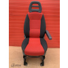 Pravé sedadlo spolujazdca červené Fiat Ducato Boxer Jumper Pravé sedadlo spolujazdca červené Fiat Ducato Boxer Jumper