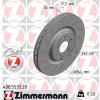 ZIMMERMANN Brzdový kotúč 400.5533.20 ZIMMERMANN Brzdový kotúč 400.5533.20