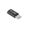Redukcia micro USB - USB-C čierna ML0850B Redukcia micro USB - USB-C čierna ML0850B