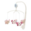 BABY MIX Kolotoč nad postieľku Motýl rozovy 12 ružová BABY MIX Kolotoč nad postieľku Motýl rozovy 12 ružová