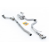 Milltek Sport výfukový systém Turbo-back bez Hi-Flow sportovního katalyzátoru pro Volkswagen Jetta Mk6 GLI 2.0 TSI 2011-2014, typ koncovek: GT-80 leštěná Milltek Sport výfukový systém Turbo-back bez Hi-Flow sportovního katalyzátoru pro Volkswagen Jetta Mk6 GLI 2.0 TSI 2011-2014, typ koncovek: GT-80 leštěná