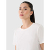 Dámske oversize rýchloschnúce tréningové tričko 4F 4FRSS25TFTSF1236-11S XXL Dámske oversize rýchloschnúce tréningové tričko 4F 4FRSS25TFTSF1236-11S XXL