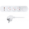 Solight 5 m, 3 zásuvky, USB A + C 20 W PD, vypínač, 3 × 1 mm2, PVC PP113PD20 Solight 5 m, 3 zásuvky, USB A + C 20 W PD, vypínač, 3 × 1 mm2, PVC PP113PD20