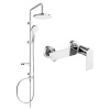 Mexen Erik nástenná sprchová sada s dažďovou sprchou a sprchovou batériou Zero, chróm - 71140205-00 Mexen Erik nástenná sprchová sada s dažďovou sprchou a sprchovou batériou Zero, chróm - 71140205-00