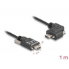 Delock USB 2.0 kabel USB Type-C™ samec se šrouby na USB Type-C™ samec se šrouby pravoúhlý levý / pravý PD 3.0 60 W 1 m Delock USB 2.0 kabel USB Type-C™ samec se šrouby na USB Type-C™ samec se šrouby pravoúhlý levý / pravý PD 3.0 60 W 1 m