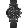 WENGER Hodinky Attitude Chrono / kožený remienok - black / black (01.1543.106) WENGER Hodinky Attitude Chrono / kožený remienok - black / black (01.1543.106)