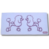 Davis Tub Mat double Poodle ochranná podložka do vane 122×61 cm Davis Tub Mat double Poodle ochranná podložka do vane 122×61 cm