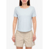 Dámske tričko Royal Robbins Vacationer Boxy Tee - skyway str Dámske tričko Royal Robbins Vacationer Boxy Tee - skyway str