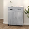 zahrada-XL Komoda sivý dub sonoma 69,5x34x90 cm kompozitné drevo 817361 zahrada-XL Komoda sivý dub sonoma 69,5x34x90 cm kompozitné drevo 817361