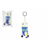 Prívesok na kľúče Teddies raketa plyš 10x5cm v sáčku Prívesok na kľúče Teddies raketa plyš 10x5cm v sáčku