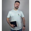 Unidress Pánske zdravotnícke tričko s potlačou- Myšiak zdravotník - Mentolová , XL Unidress Pánske zdravotnícke tričko s potlačou- Myšiak zdravotník - Mentolová , XL