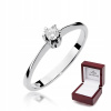 Zlatý Prsteň Zásnubný Diamantový 0.10 ct-129 (Zlatý Prsteň Zásnubný Diamantový 0.10 ct-129) Zlatý Prsteň Zásnubný Diamantový 0.10 ct-129 (Zlatý Prsteň Zásnubný Diamantový 0.10 ct-129)