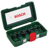 BOSCH 6 dielňa sada fréz z tvrdokovu v plastovom kufri (Ø stopky 6 mm) 2607019462 BOSCH 6 dielňa sada fréz z tvrdokovu v plastovom kufri (Ø stopky 6 mm) 2607019462