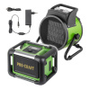 Sada aku rádio Procraft PJS20 DAB+, FM, Bluetooth 5.3, 80W a topný ventilátor Procraft FP30 | SPJS20bb-FP30 Sada aku rádio Procraft PJS20 DAB+, FM, Bluetooth 5.3, 80W a topný ventilátor Procraft FP30 | SPJS20bb-FP30