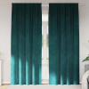 zahrada-XL Zatemňovacie závesy 2 pcs Tmavozelená 140 x 245 cm Zamat 4107216 zahrada-XL Zatemňovacie závesy 2 pcs Tmavozelená 140 x 245 cm Zamat 4107216
