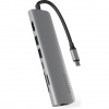 Epico 7v1 Multimedi Hub 8K s USB-C konekt. - šedá 9915112100071 Epico 7v1 Multimedi Hub 8K s USB-C konekt. - šedá 9915112100071