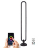 Solight WO63, LED smart stojaca lampa Rainbow, oválna, wifi, RGB, CCT, 105 cm WO63