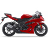 NÁLEPKY NA MOTOCYKEL JUULA PRE KAWASAKI ZX 6R 2009-2010 ČERVENÉ R9 NÁLEPKY NA MOTOCYKEL JUULA PRE KAWASAKI ZX 6R 2009-2010 ČERVENÉ R9