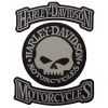 VAR nášivka HARLEY DAVIDSON + MOTORCYCLES + SKULL VAR nášivka HARLEY DAVIDSON + MOTORCYCLES + SKULL