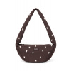 STUDIO NOOS - Puffy Mini Cross Body Bag | Brown Hearts STUDIO NOOS - Puffy Mini Cross Body Bag | Brown Hearts