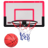 Teamer basketbalový koš s deskou červená Teamer basketbalový koš s deskou červená