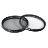 Syntex Súprava UV/polarizačných filtrov Hama, 72 mm Syntex Súprava UV/polarizačných filtrov Hama, 72 mm