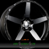 DOTZ MARINABAY 8,5x20 5x120 ET30.00 black - schwarz matt DOTZ MARINABAY 8,5x20 5x120 ET30.00 black - schwarz matt