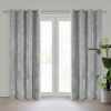 Eurofirany Záves 140x250 cm sivý s chenilovou štruktúrou na kovové krúžky NILO Eurofirany Záves 140x250 cm sivý s chenilovou štruktúrou na kovové krúžky NILO