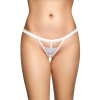 G-string 2500 - biely S/M G-string 2500 - biely S/M