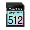 ADATA SDXC karta 512GB Express, PCIe Gen3, UHS-I, C10, V30, (R:800/W:700 MB/s) (ASD512GEX3L1-C) ADATA SDXC karta 512GB Express, PCIe Gen3, UHS-I, C10, V30, (R:800/W:700 MB/s) (ASD512GEX3L1-C)