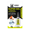 Debbex Sekundové gelové lepidlo Super Glue 3g Debbex Sekundové gelové lepidlo Super Glue 3g